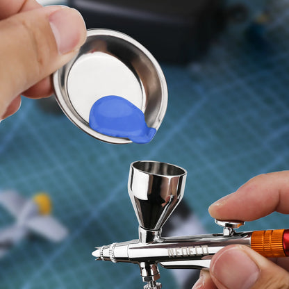 12pcs Paint Tray 2pcs Paint Stirrer 8pcs 3ml Pipette Eyedroppers for Airbrush Painting DIY Art Craft Model Hobby Paint tools